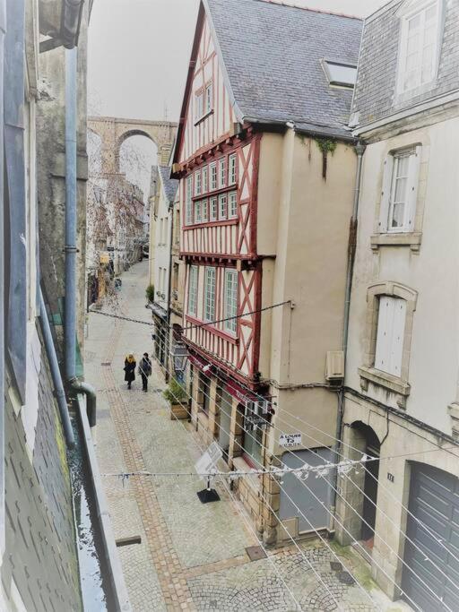 Le Guernisac - Studio Cosy Plein Centre Apartment Morlaix Bagian luar foto